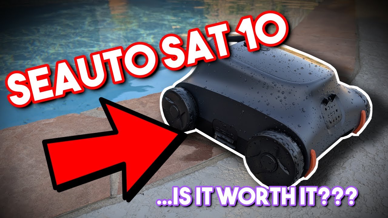 Seauto SAT10 Robotic Pool Cleaner - Unbox and Review