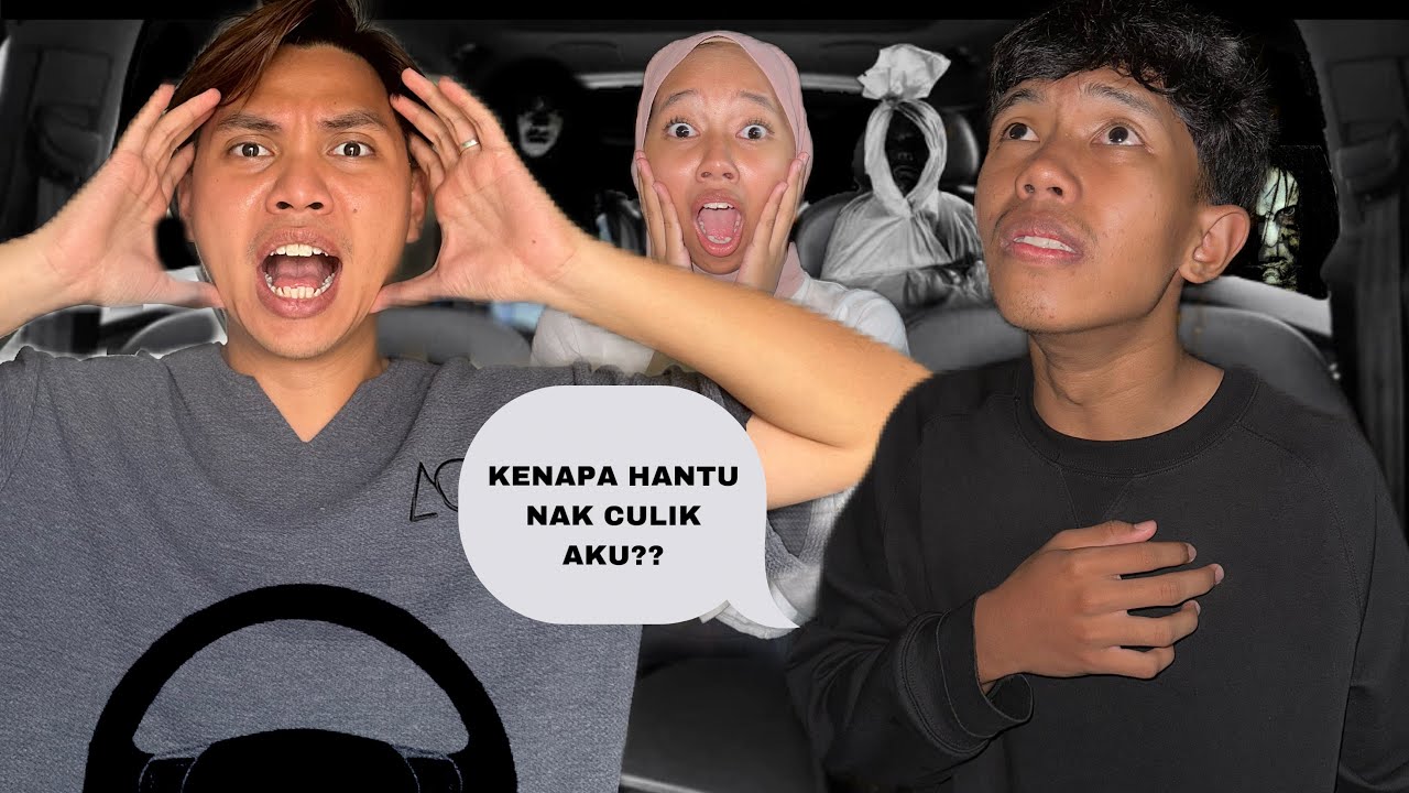 QALESYA DAN DAFI KENA KACAU HANTU KAT PANDU LALU BERHANTU MALAYSIA !!!
