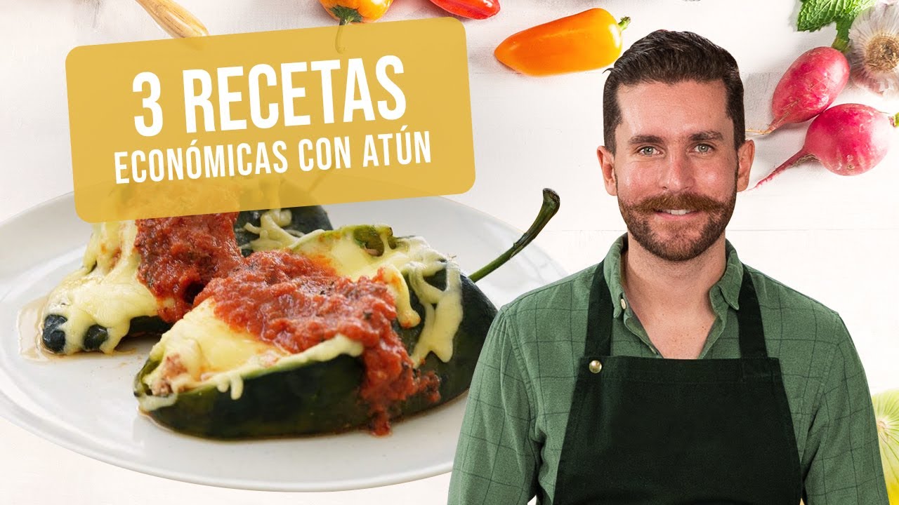3 recetas económicas con atún | Clase de cocina Kiwilimón