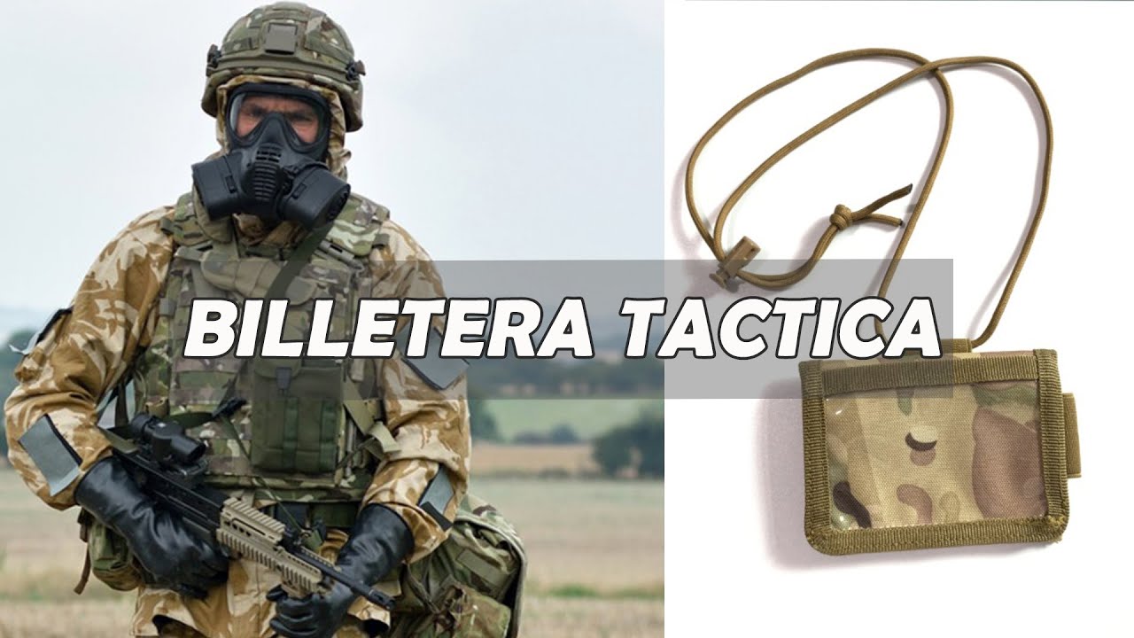 Billetera tactica para Policia Detective o Militar | Billetera para identificacion rápida