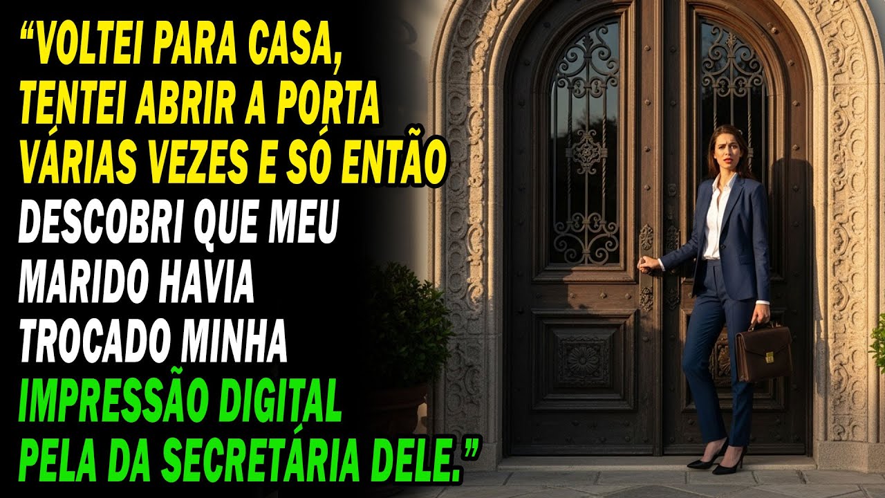 ELA NÃO CONSEGUIU ENTRAR EM CASA… E DESCOBRIU A TRAIÇÃO MAIS CRUEL! 😱💔