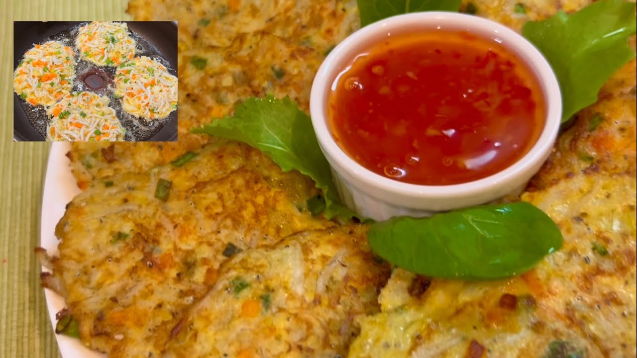 TORTANG DULONG | SHIRASU OMELETTE ( baby Japanese anchovies omelette)