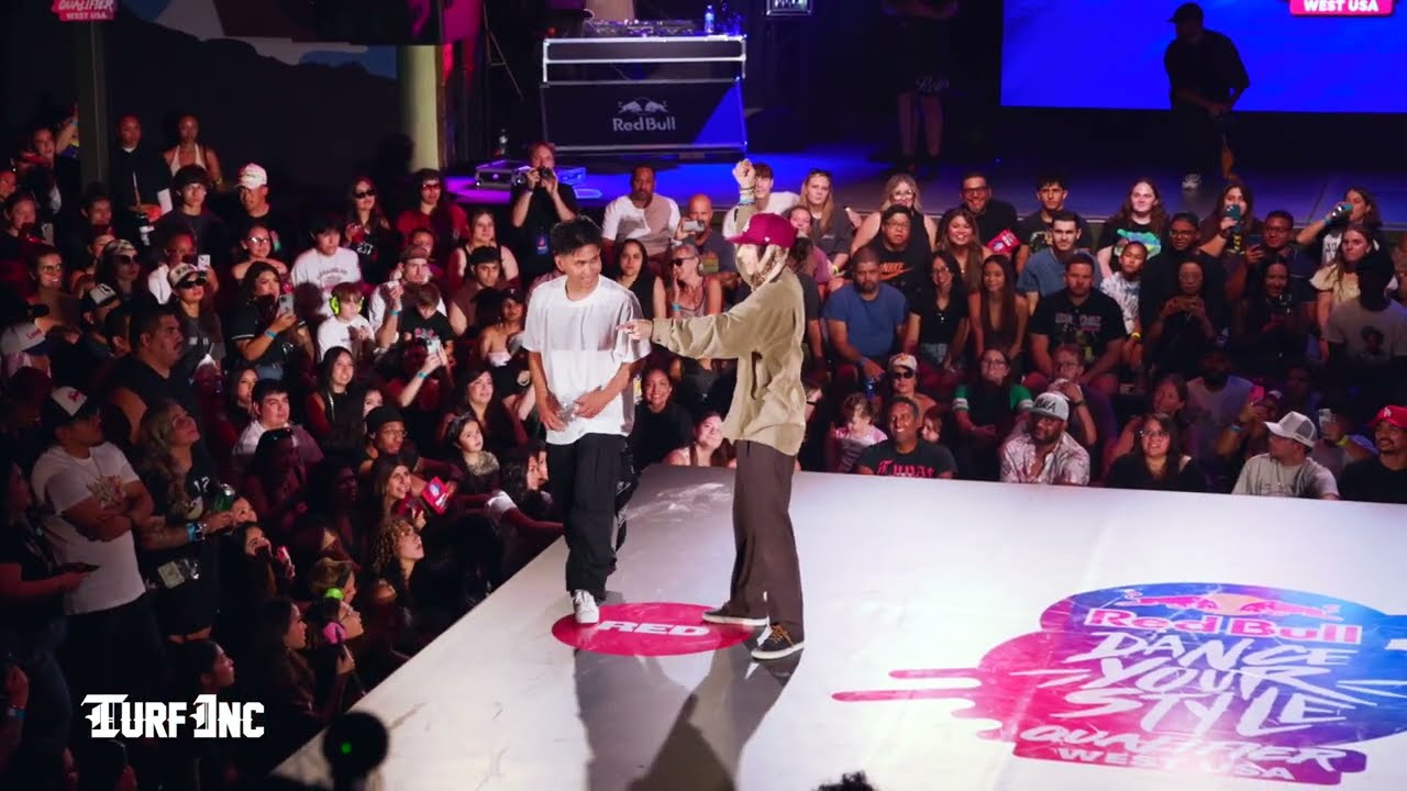 J-noy vs Hyrum | Top 16 | Red Bull Dance Your Style Phoenix Arizona West Qualifier | TURFinc#turfinc