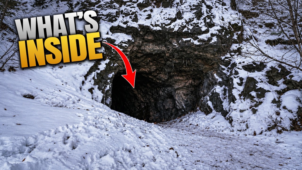 Let's Explore What I Found Inside This Mountain in Western Canada【4K】