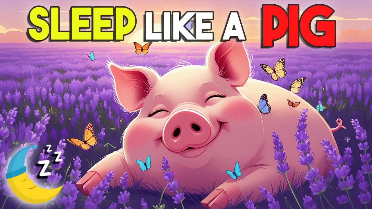 Fantasy Animal Adventure Sleep Story | Dream Life of a Pig with Soothing Farm Sounds for Relaxation