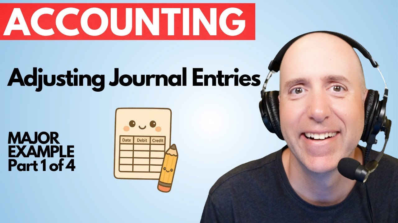 FA14 – Adjusting Entries - Comprehensive Accounting Problem (Part 1 of 4)