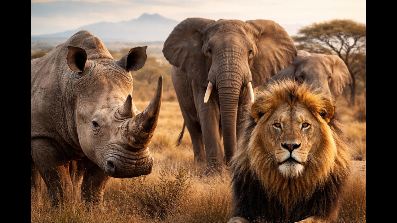 LION ENCOUNTER! RARE RHINOS UP CLOSE! KENYA SAFARI l Wildlife Encounter!| Ol Pejeta Safari Vlog