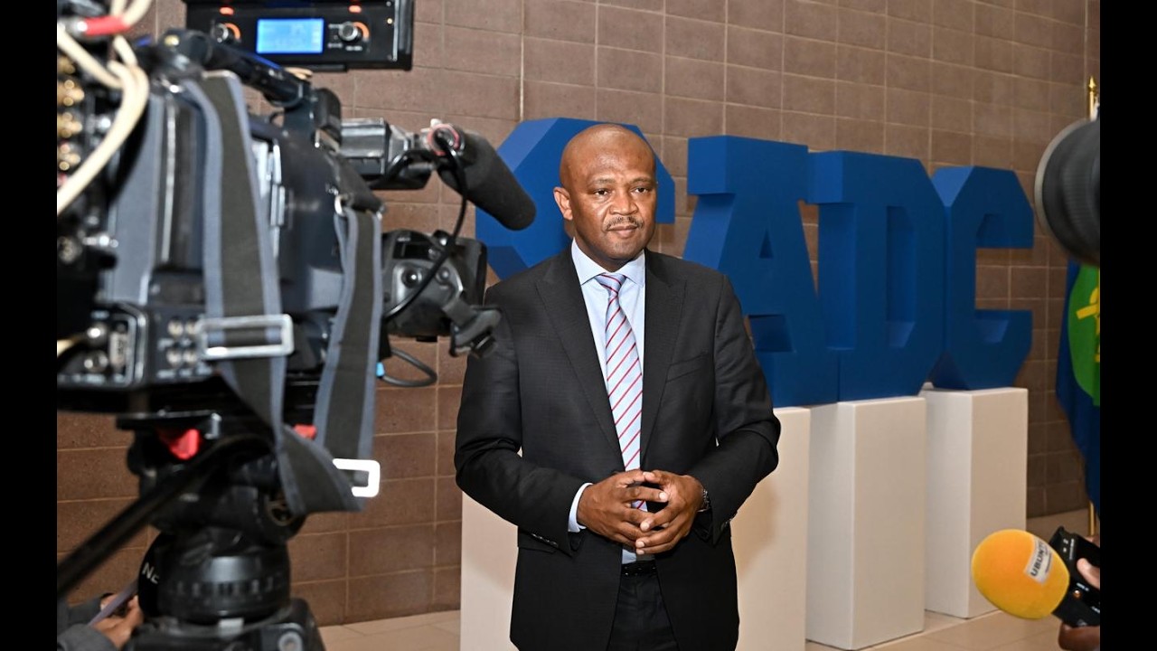 Media Interview with Ambassador Seokolo at the SADC Committee of Senior Officials