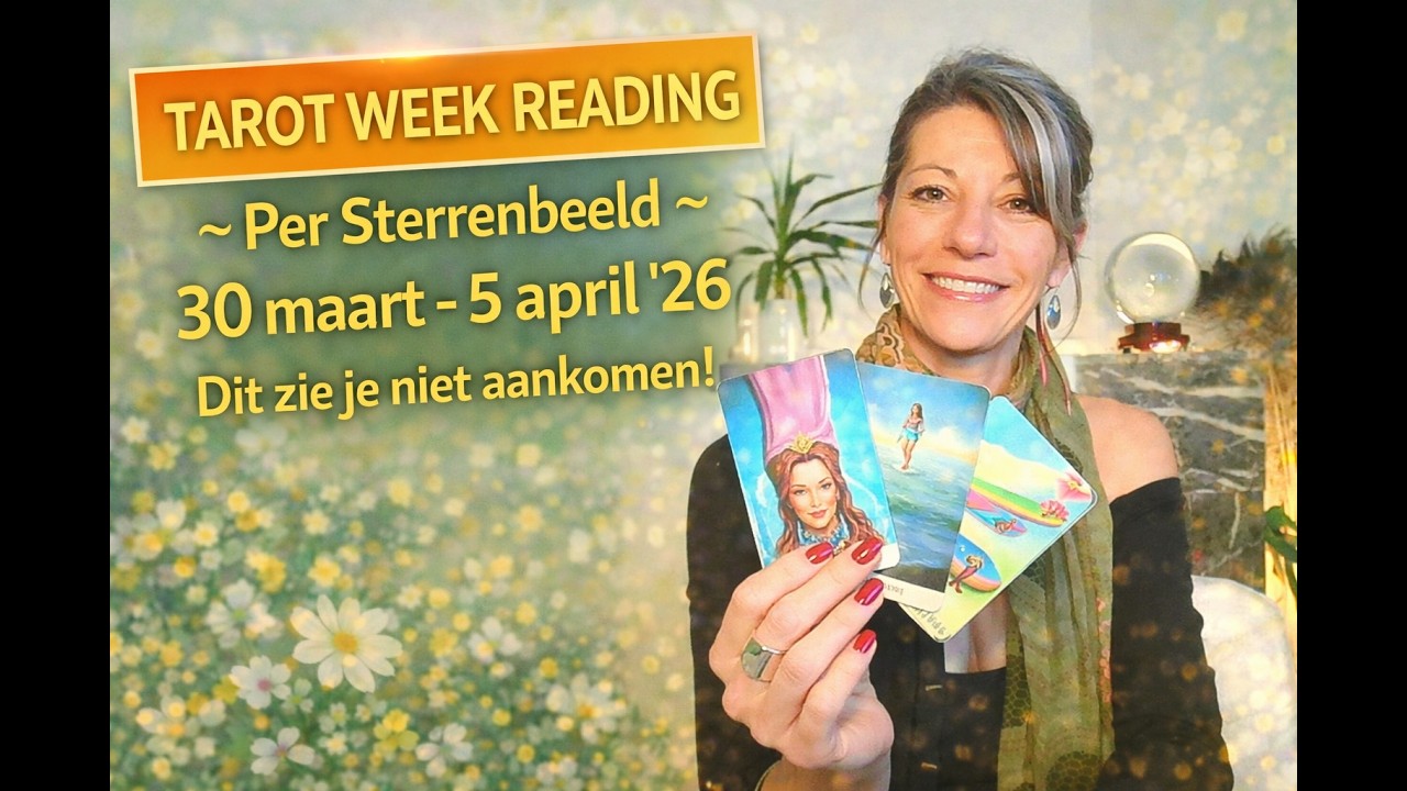 ✨MAAGD✨~ Dit zie je niet aankomen! Week Tarot Reading ~ 30 maart - 5 april '26