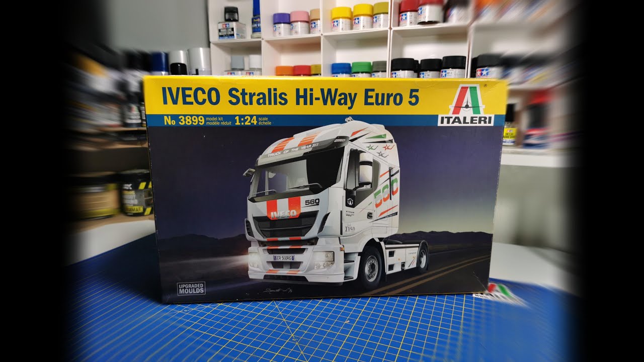 ITALERI Iveco Stralis HI-WAY BUILD VIDEO PHOTO