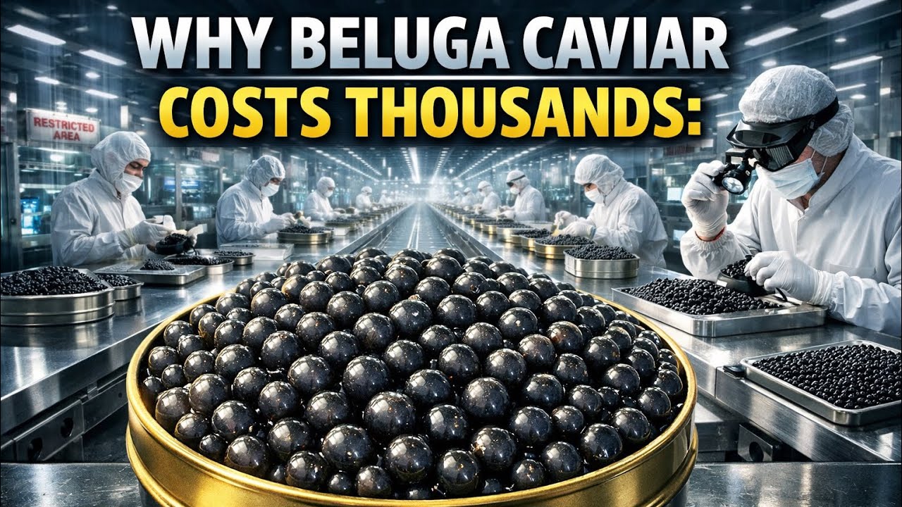 Why Beluga Caviar Costs Thousands: Inside the World’s Most Restricted Harvest