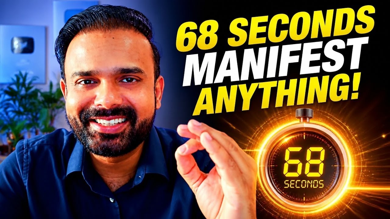 68 Seconds Manifestation Technique | The Secret Formula to Manifest Anything FAST