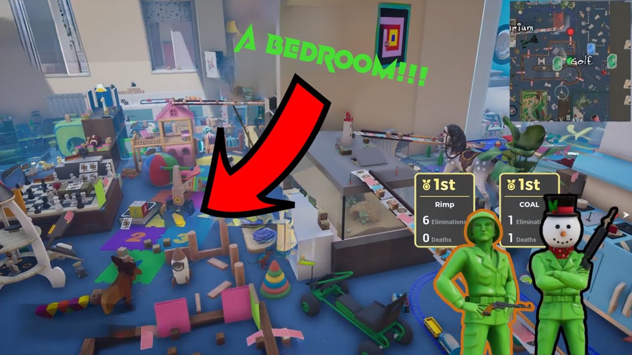 A Battle Royale in a Bedroom!! [Mini Royale]