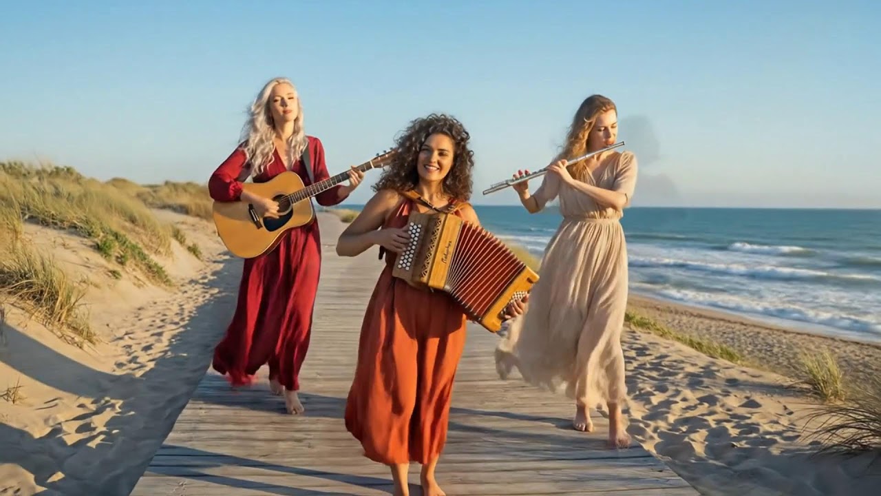 A Courtyard of Light | Cinematic Flamenco Guitar, Sax, Accordion & Flute