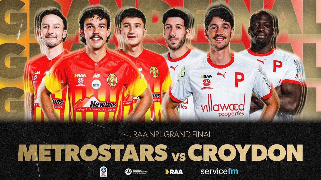 2025 #RAANPLSA Grand Final | MetroStars v Croydon FC | Presented by ServiceFM