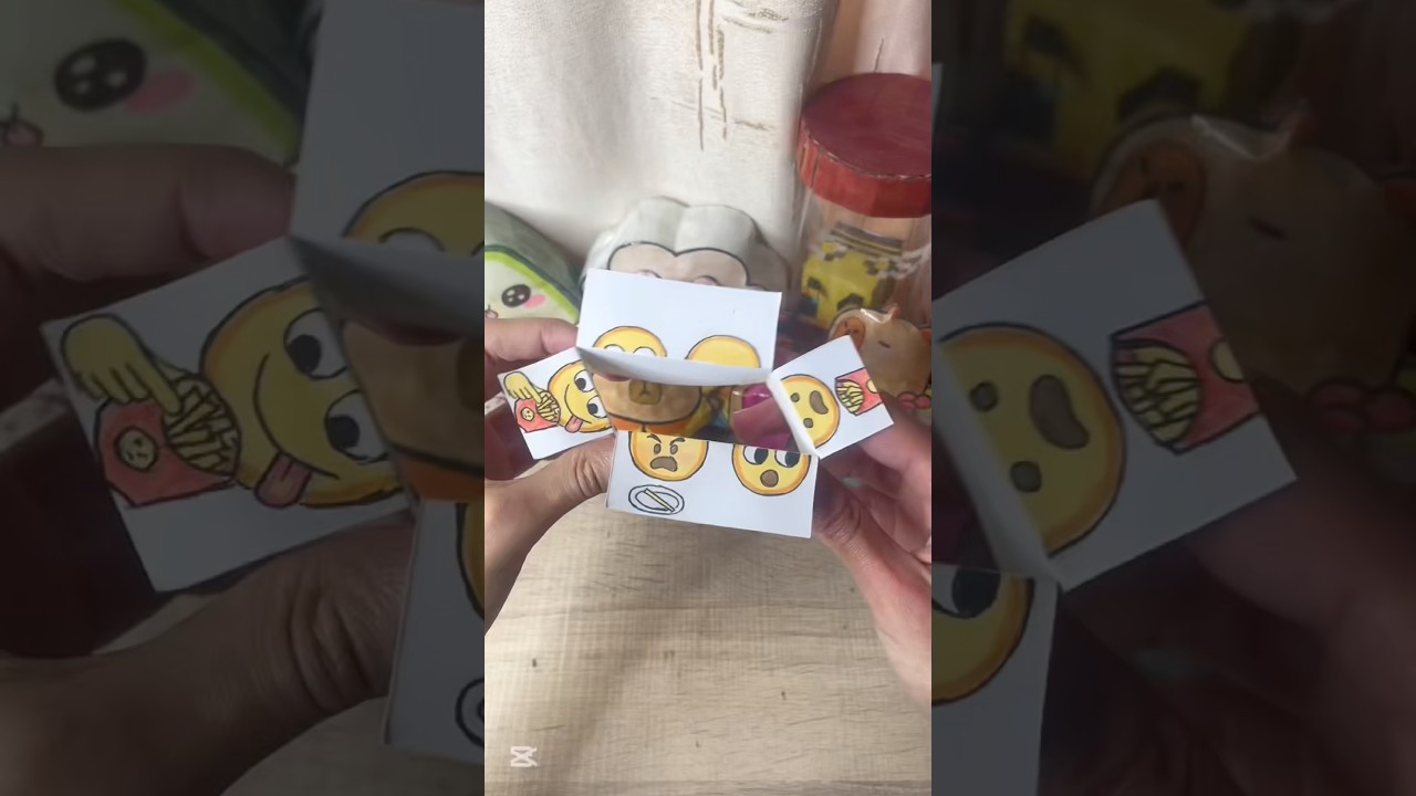 Поделки из бумаги 😋🍟👀😠 