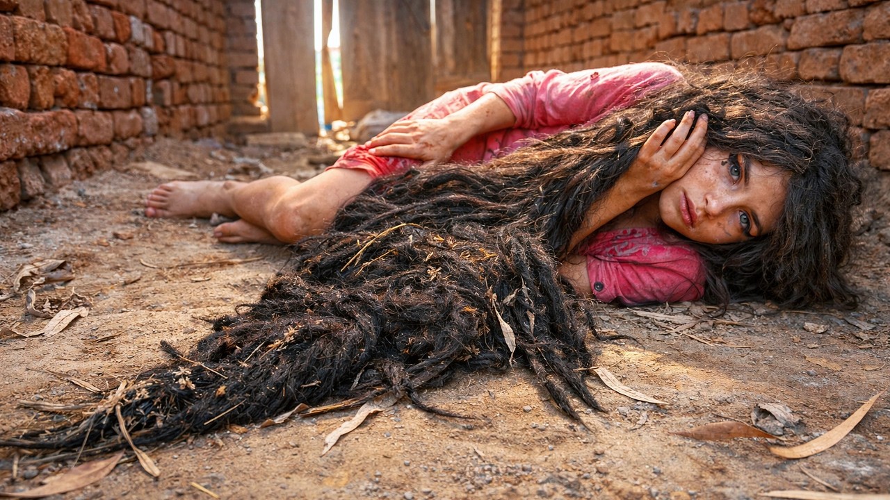 Hair 2 METERS LONG!! 😱 Homeless Woman’s INSANE Transformation