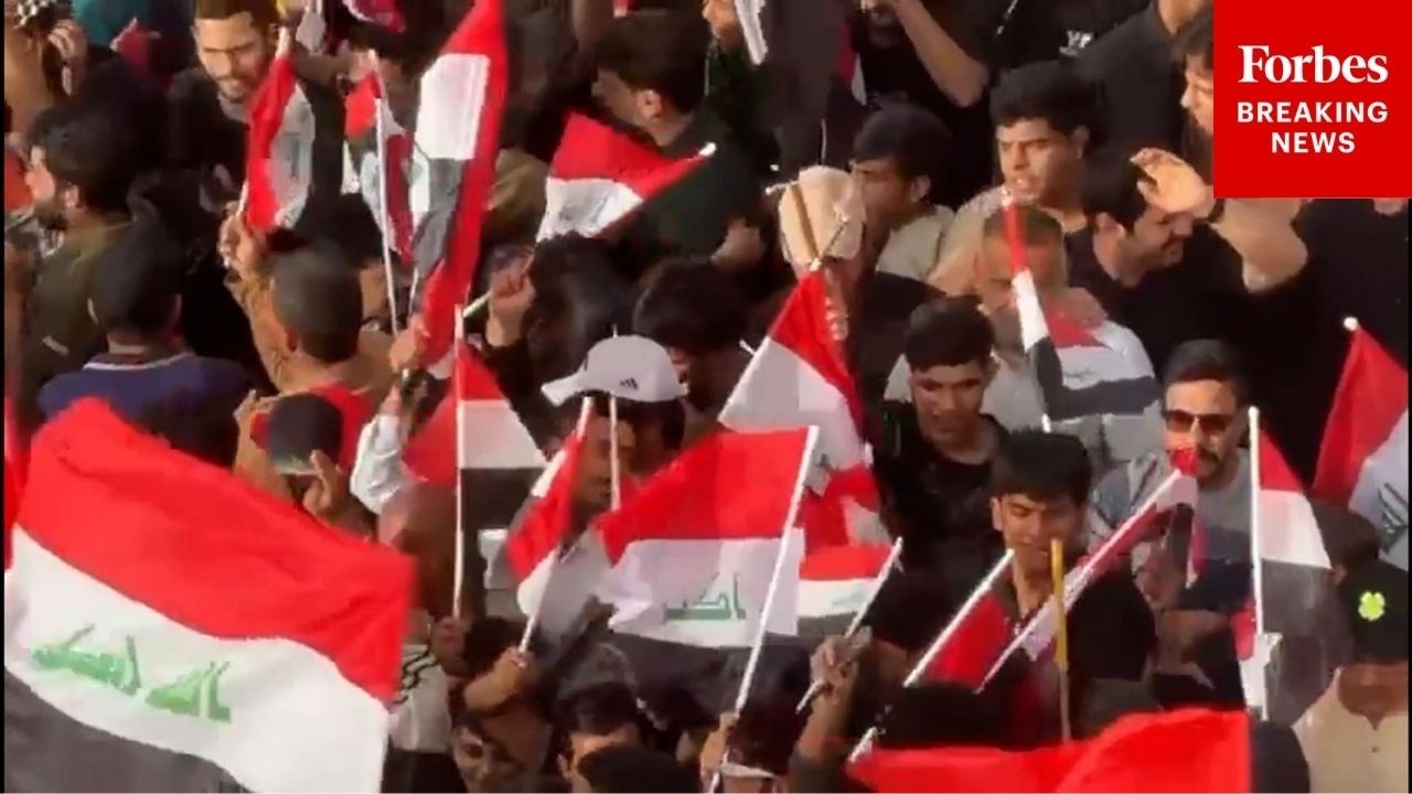 Protests Erupt Across Iraq Against U.S.-Israeli War Against Iran, Drawing Thousands Of Demonstrators