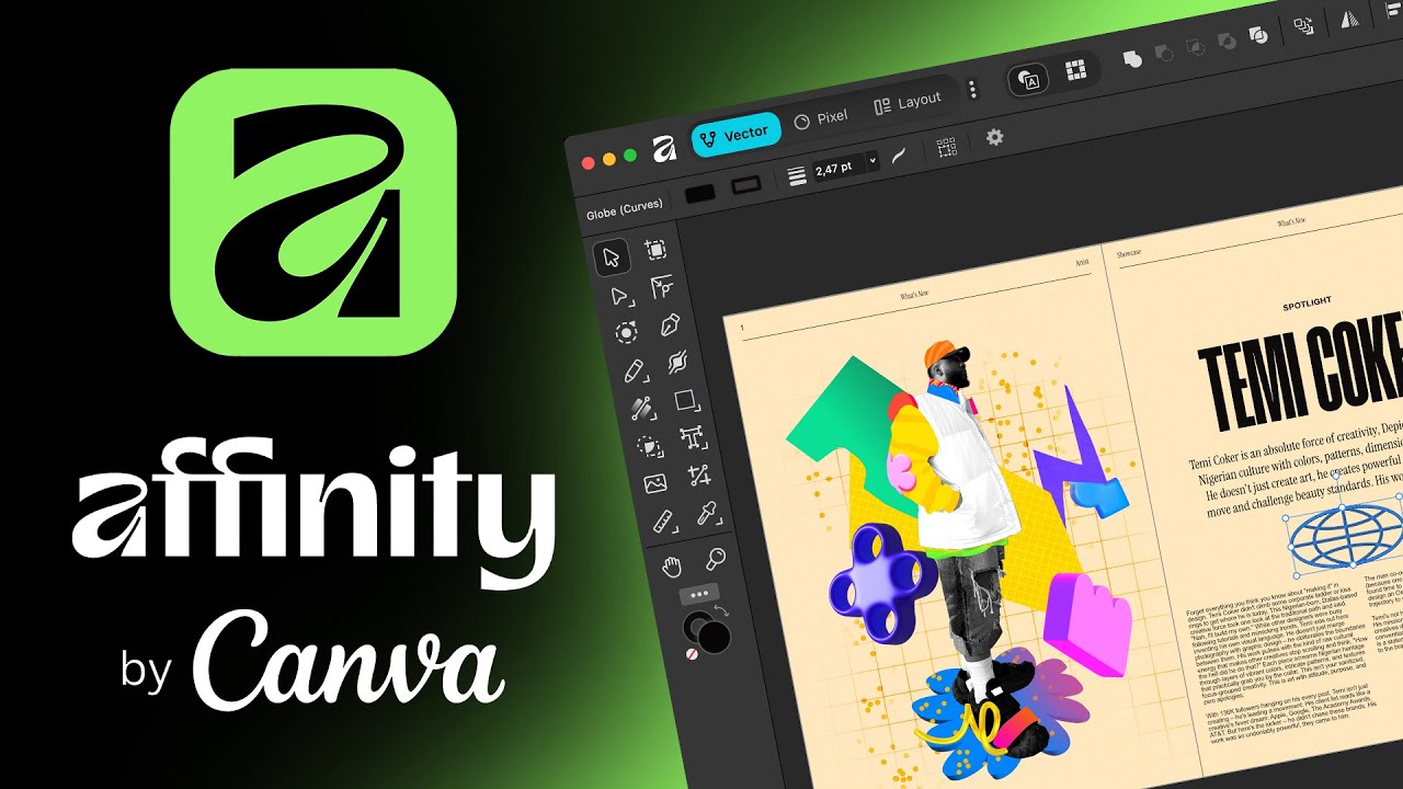 Affinity Studio 2025 &mdash; НОВОЕ бесплатное приложение для дизайна, о котором все говорят (полное рук...