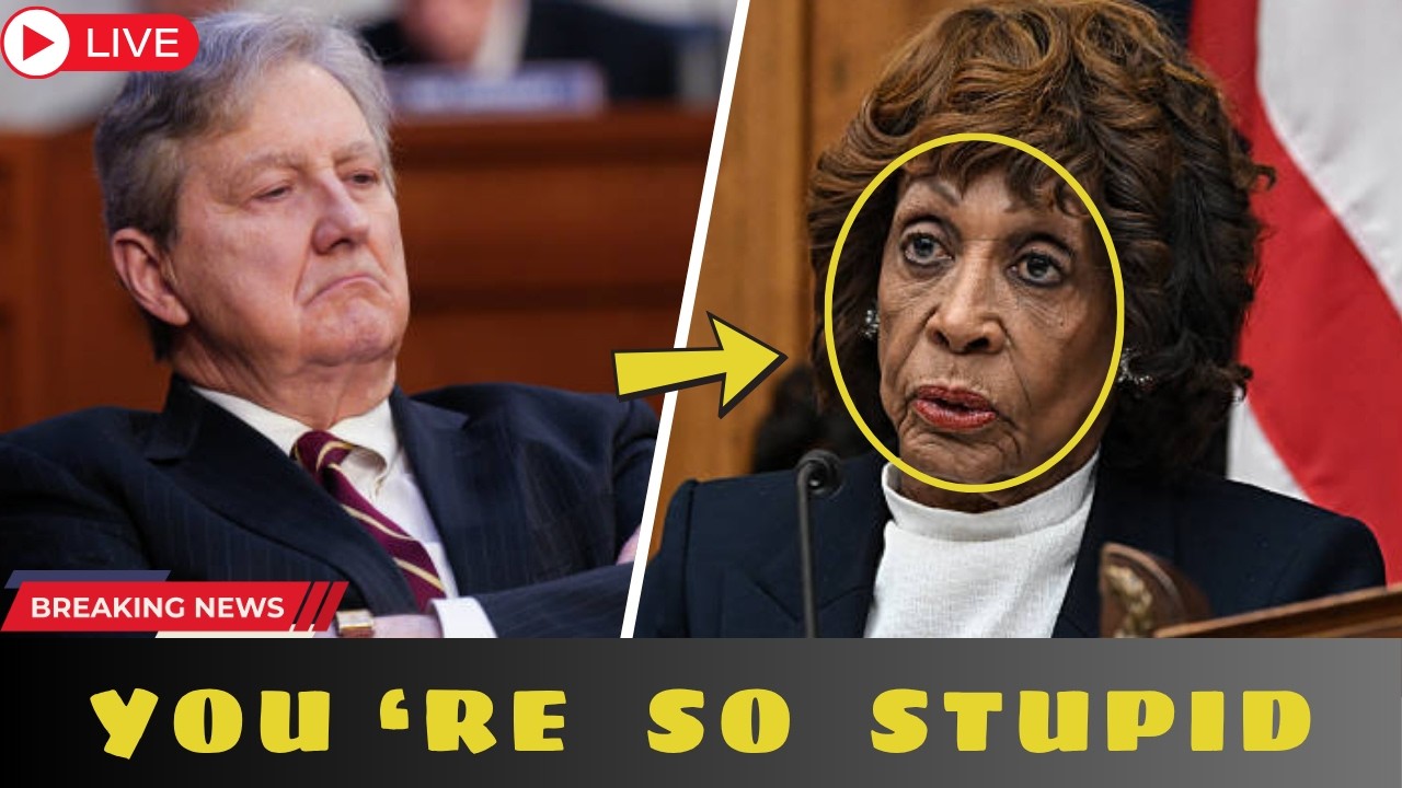 John Kennedy Exposes Maxine Waters in Congress &mdash; Veteran's Testimony Leaves Her Without Words