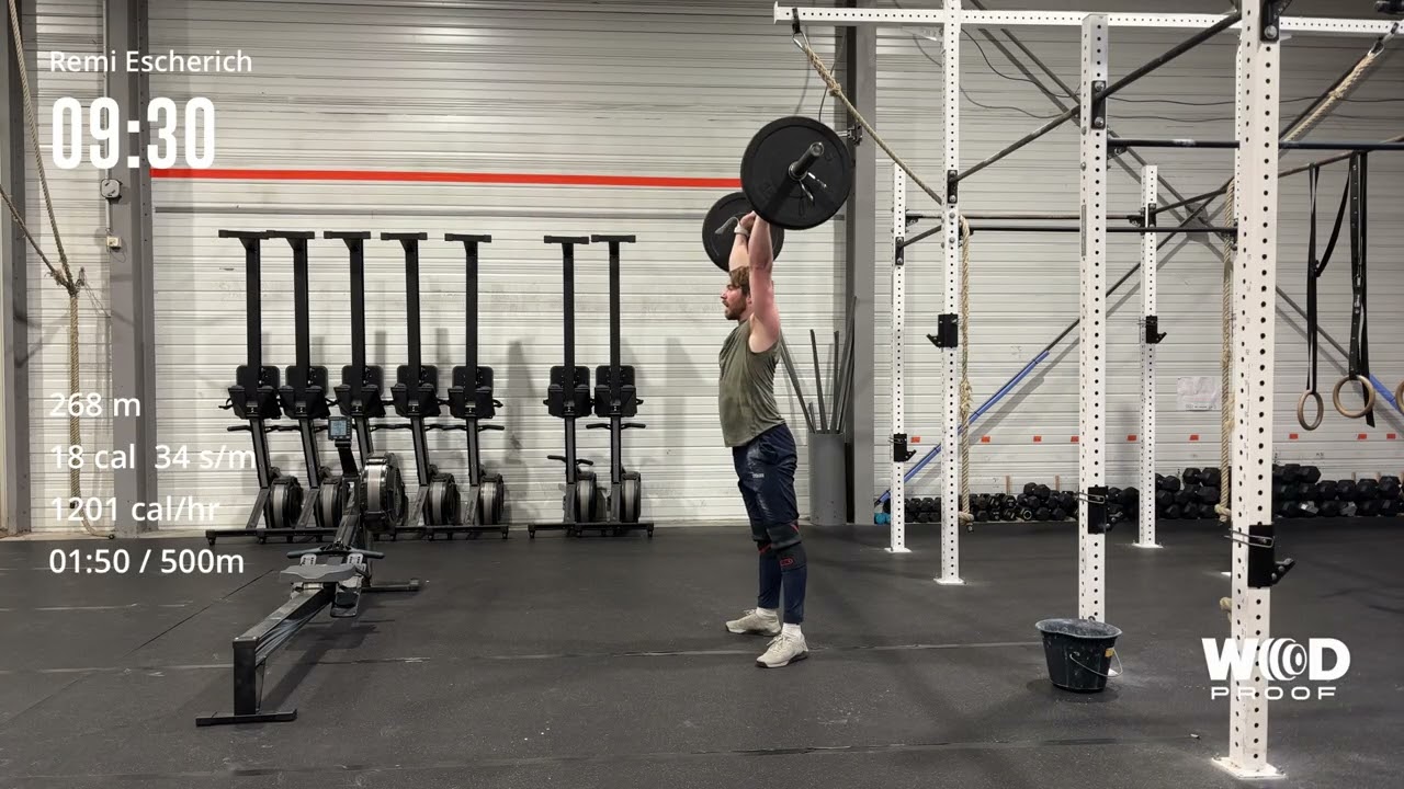 French Throwdown - WOD 1 team inter