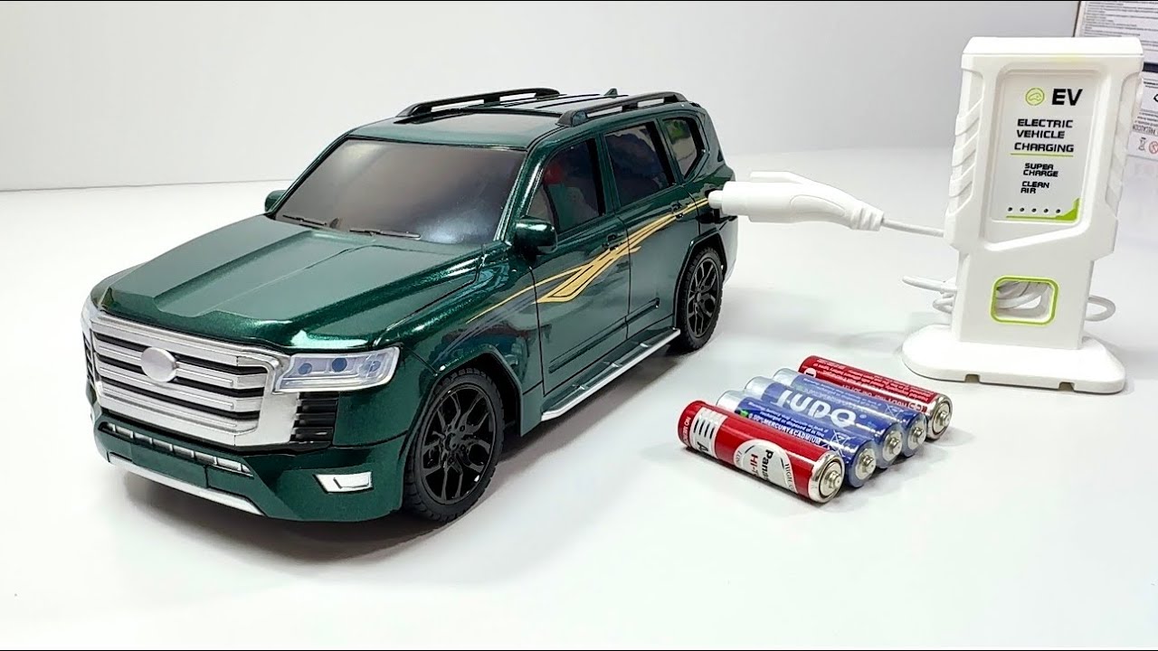 UNBOXING Remote-controlled Electric SUV Car, Police car, Rc Sports racing car.