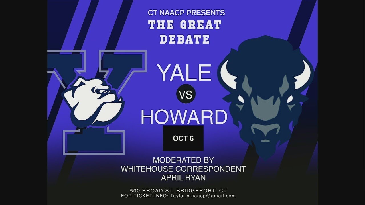 ‘The Great Debate’ between Howard University and Yale University