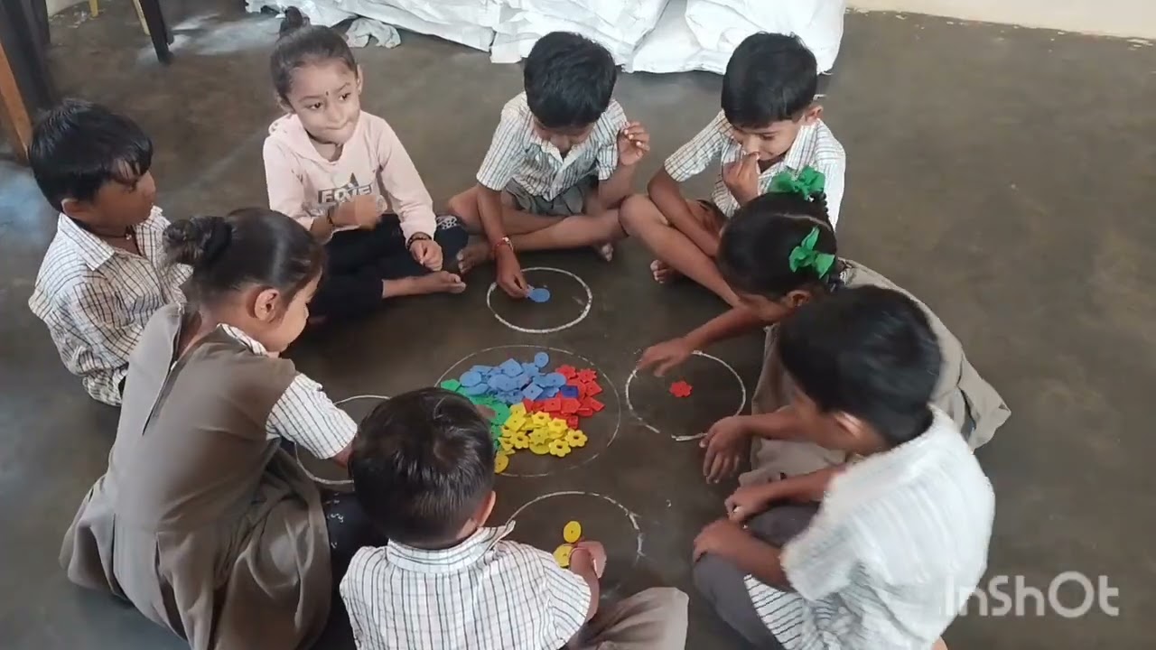 કલર ની ઓળખ સાથે વર્ગીકરણ 