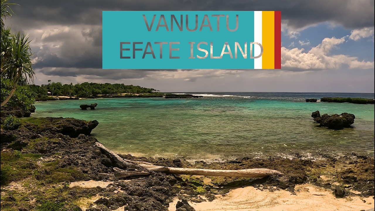 Vanuatu - Efate Island. Beautiful beaches and amazing underwater scenes.