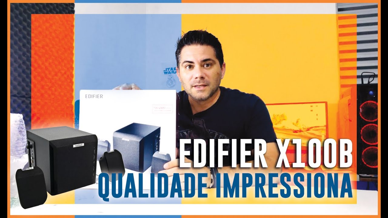 EDIFIER X100B - Ótimo custo benefício - Qualidade Impressiona