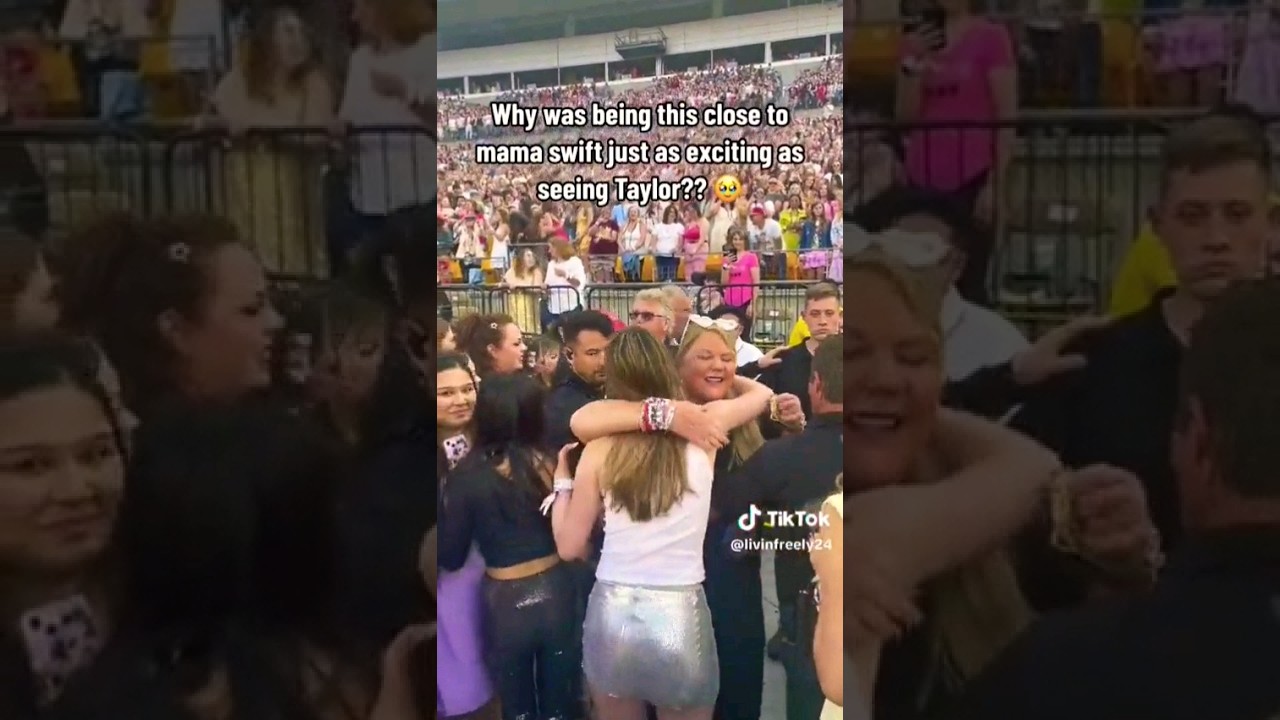 Taylor Swift Mom with Bodyguards ❤️ | Eras Tour #taylorswift #trending #shortsfeed #swifties