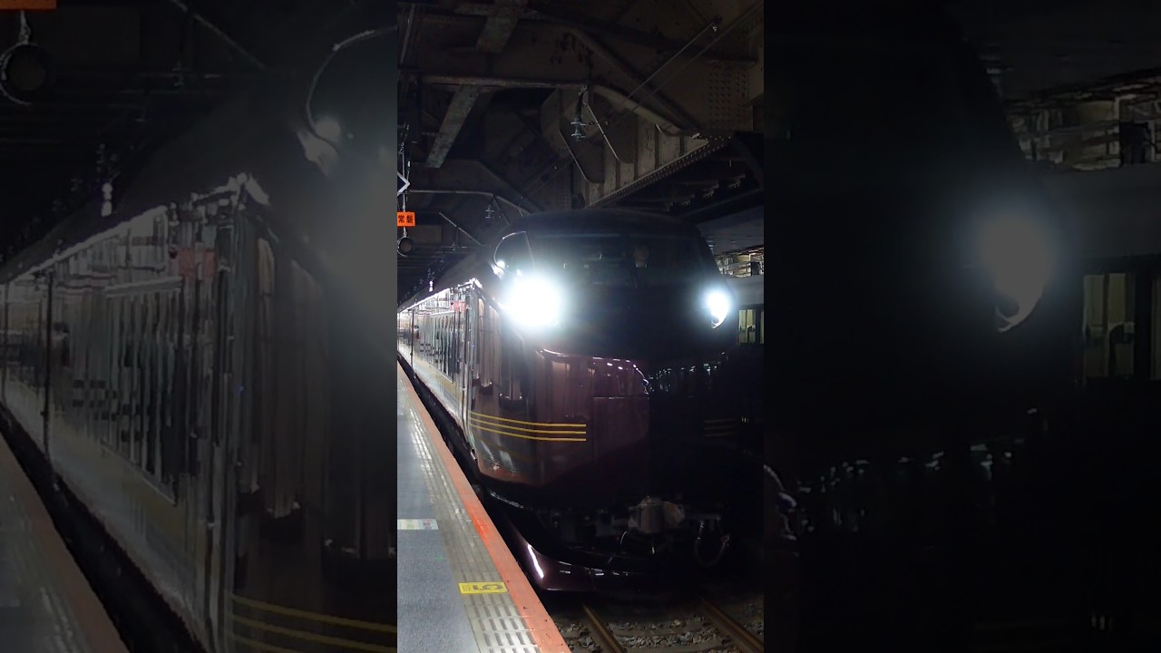 E655 series NAGOMI, High Grade Train for Imperial Family, at Ueno Station, Tokyo, Japan, May 5, 2025