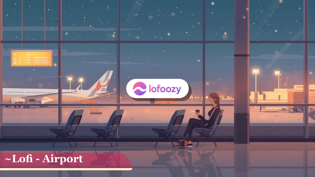 “Lofi Airport ✈️ Calm Travel Beats for Study, Focus & Late-Night Waiting” #airport #lofi #music