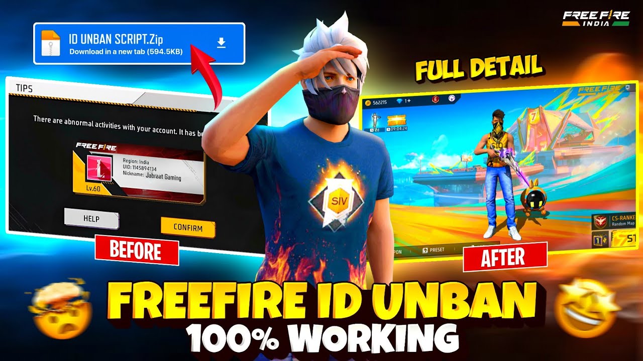 100% WORKING TRICK ID UNBAN TRICK🔥 | HOW TO UNSUSPENDED FREE FIRE ID | FREE FIRE ID UNBAN KAISE KARE