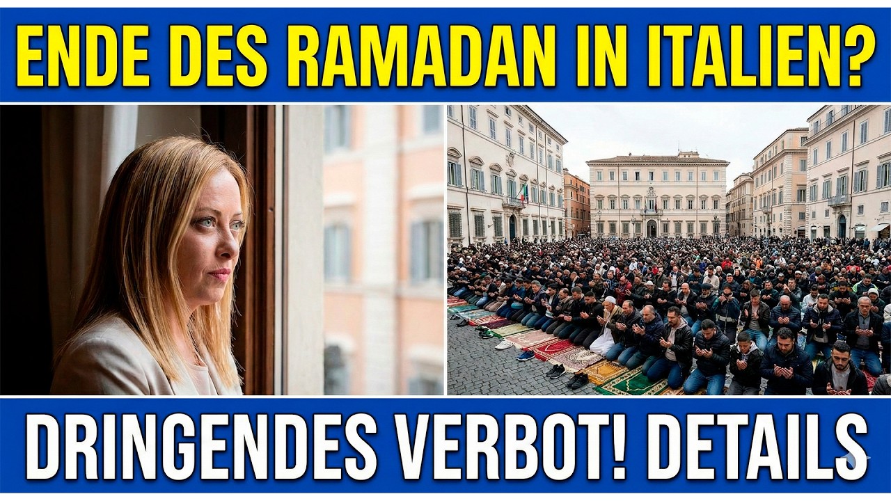 MELONI VERBIETET NIQAB IN ITALIEN! ITALIEN ISOLIERT SICH VON EUROPA UND SCHÜTZT SEINE WERTE