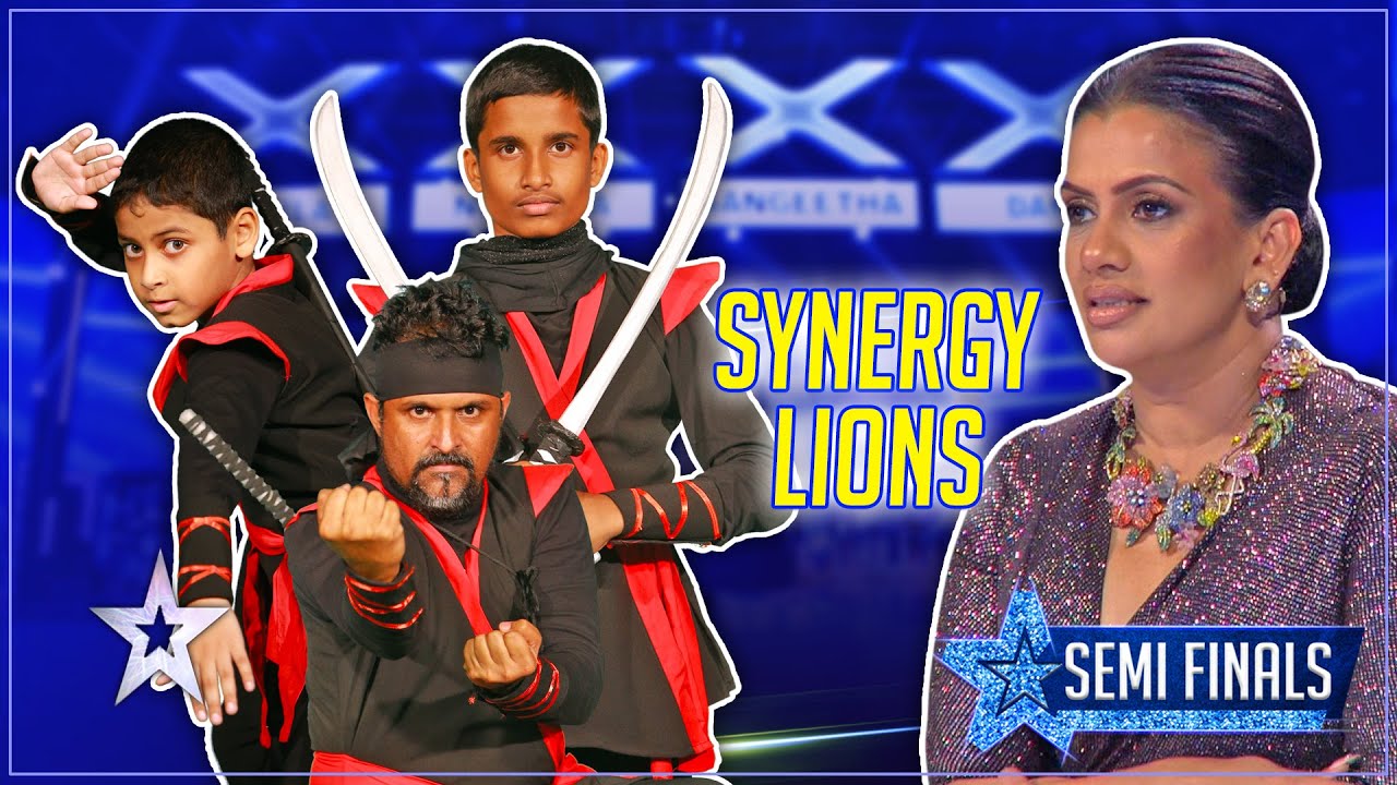 රෝද උඩින් වැඩ දාන නින්ජා සෙට් එක 😎 | Synergy Lions | Sri Lanka's Got Talent | Sirasa TV