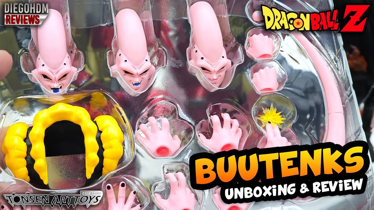 BUUTENKS SH Figuarts Tonsen Arttoys KIT DBZ Unboxing e Review BR