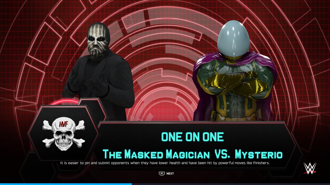 The Masked Magician vs Mysterio