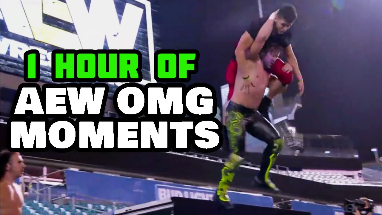 1 Hour Of AEW OMG Moments