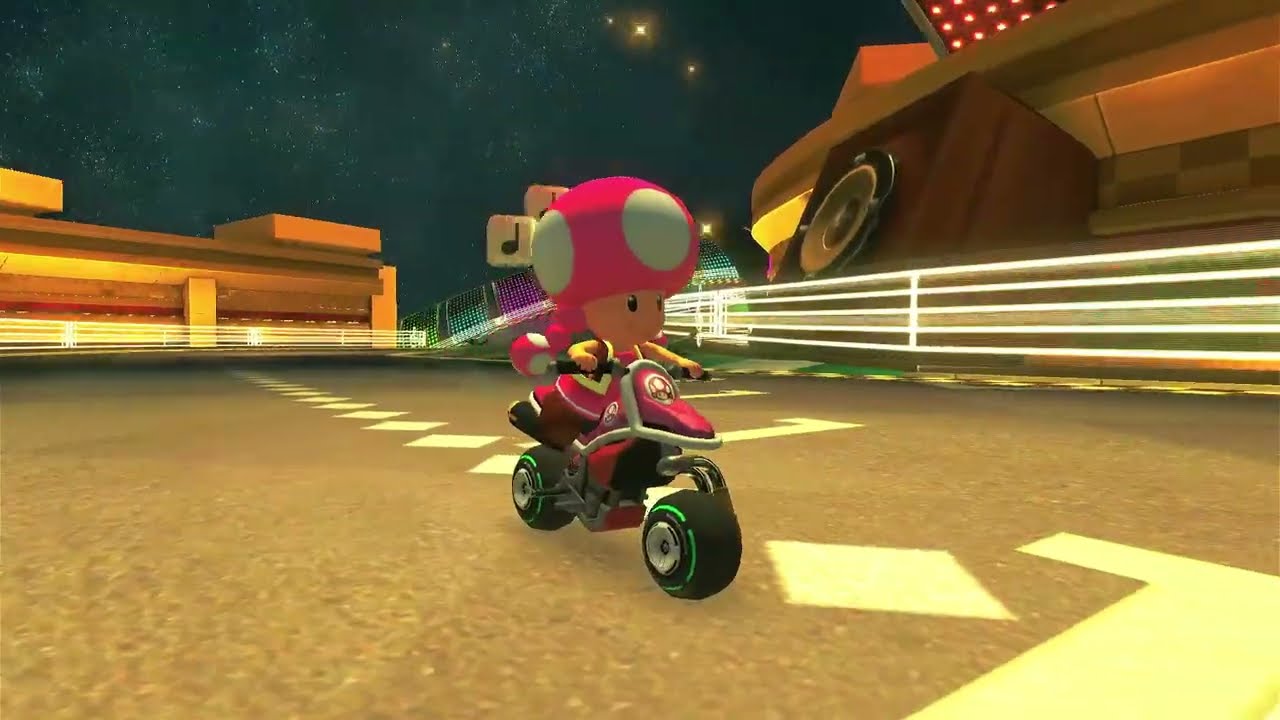 mk8d racing time chillin