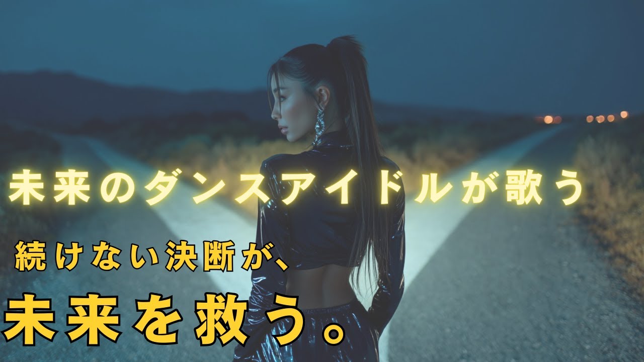【製造業 AI Music アイドル】　続けない決断が、未来を救う。　『退く勇気』　(ダンスアイドル)