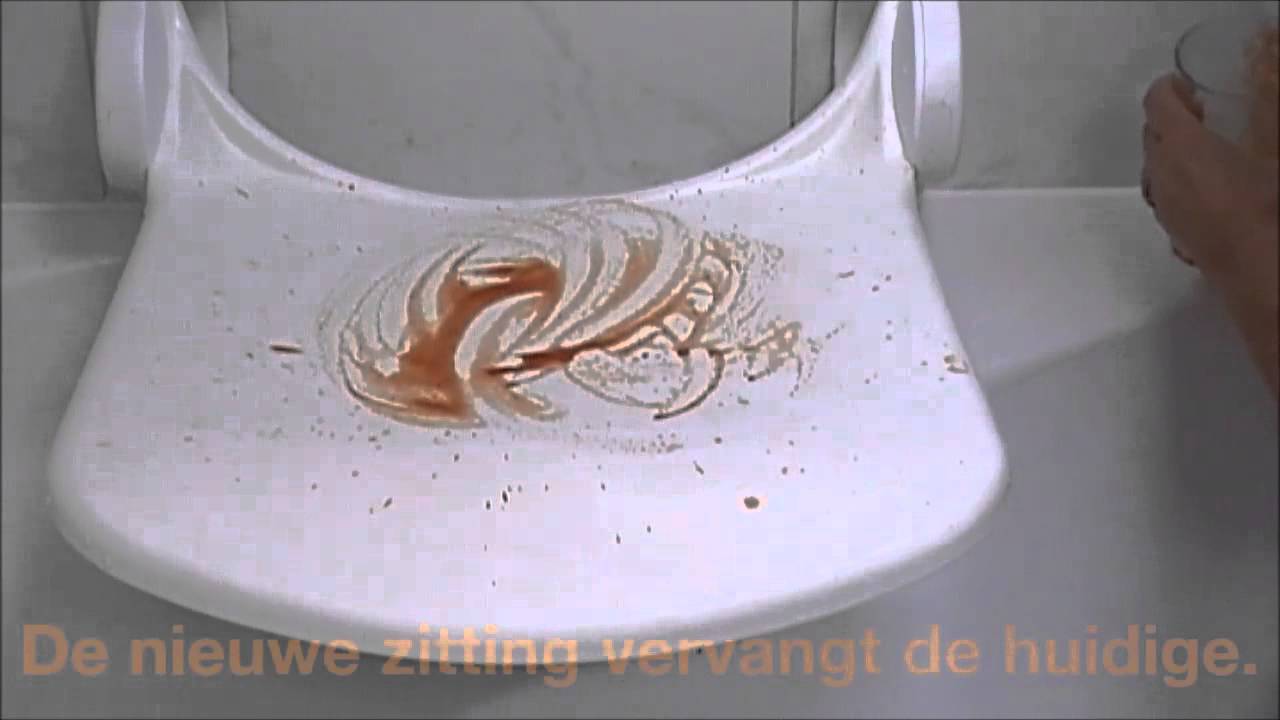 Nieuwe coating douchezitting van Handicare NL