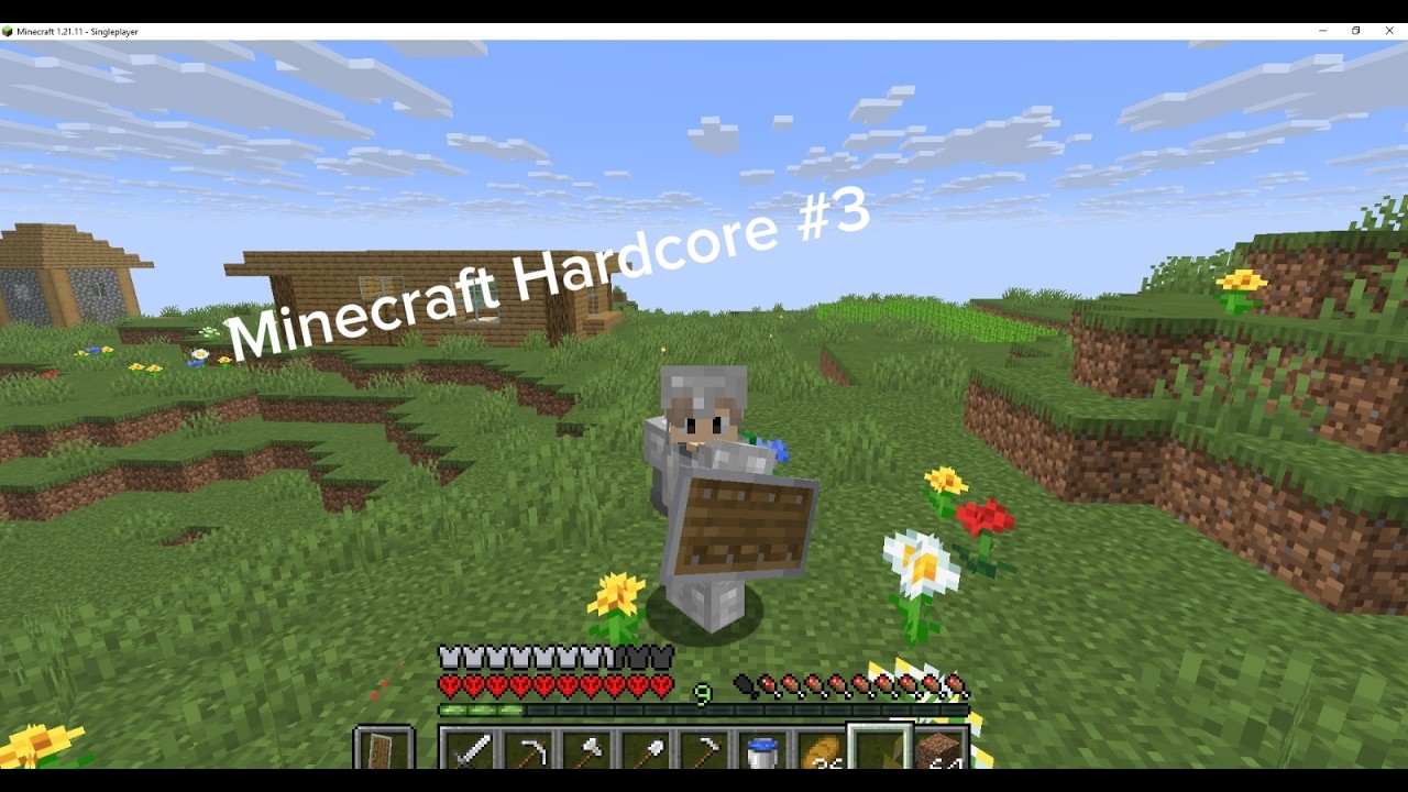 Minecraft Hardcore #3 Schodze do kopalni