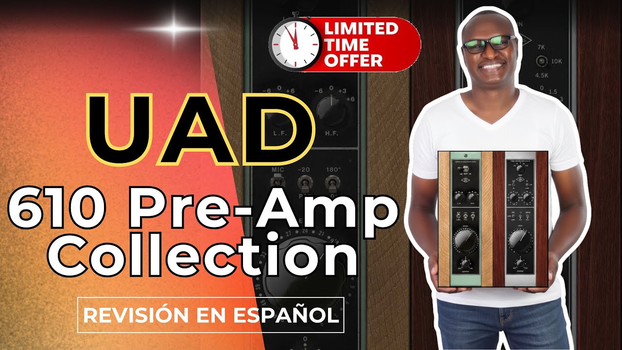 🎧UAD 610 Pre-Amp Collection🎧Revisión en Español- ¡GRATIS POR TIEMPO LIMITADO!