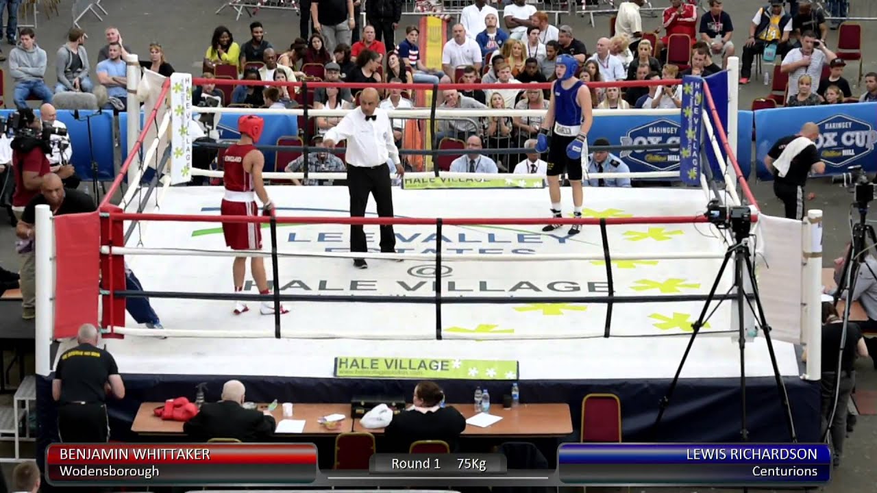 Haringey Box Cup Live Finals - Benjamin Whittaker v. Lewis Richardson