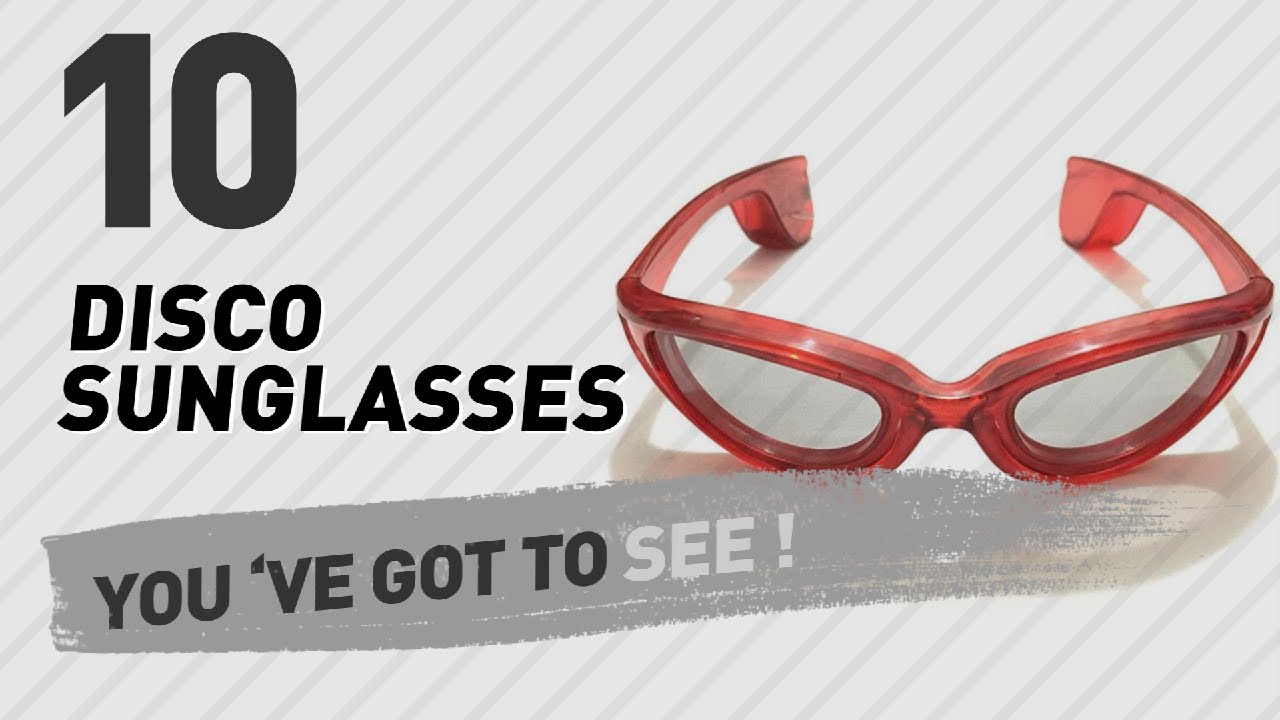 Disco Sunglasses For Women // New & Popular 2017