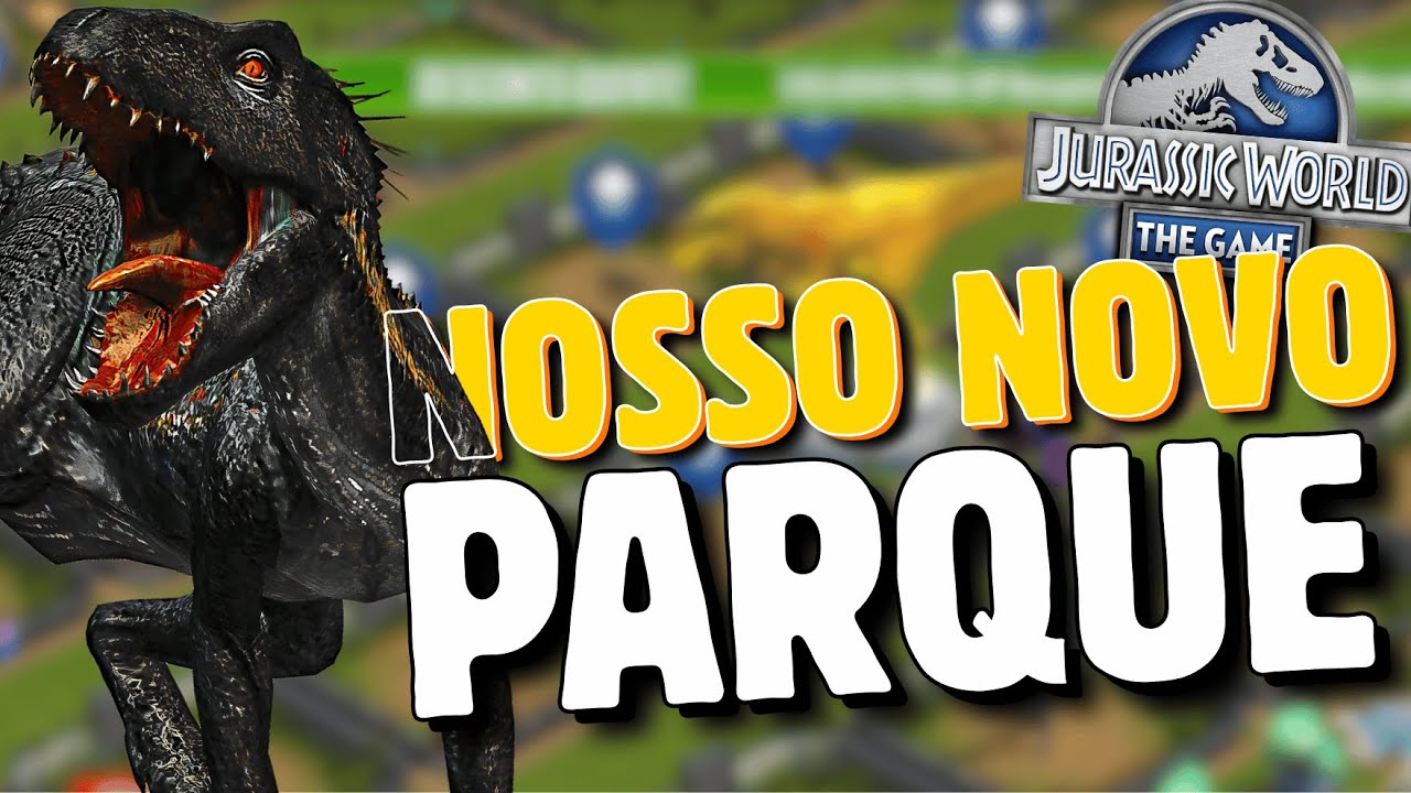 FINALMENTE O NOSSO NOVO PARQUE ESTA INSANO, E MUITO EFICIENTE!!! :Jurassic World