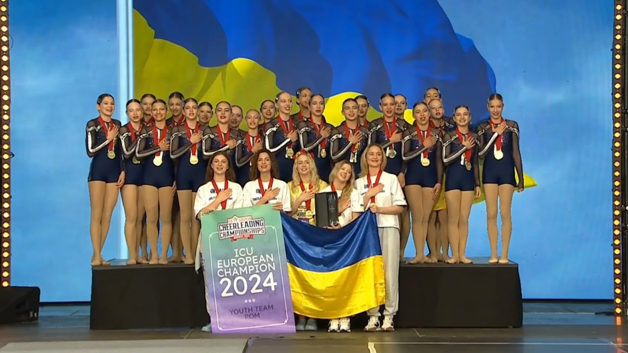 Нагородження юнацька фристайл команда 1▫️First place in the category Youth Pom 30.06.2024