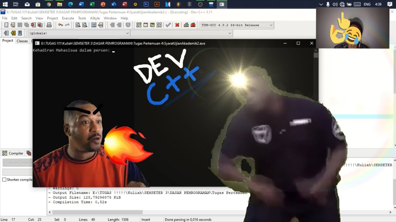 DasarPemrograman.exe Akademik & Tinggi Air!!