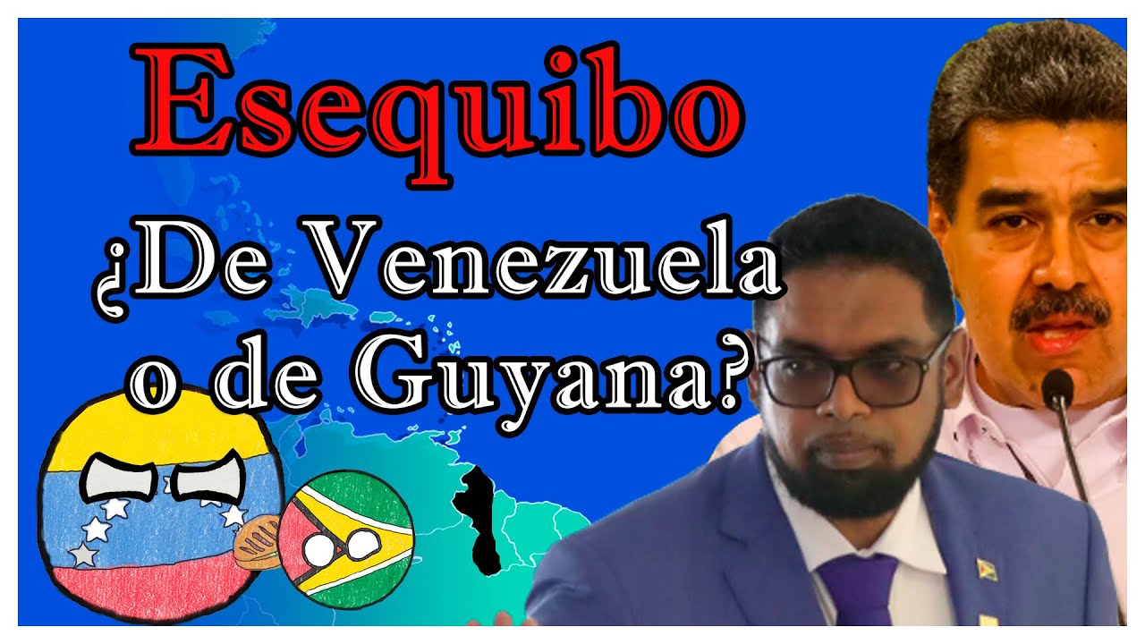 ¿Qué pasa en el ESEQUIBO?  🇻🇪🔥🇬🇾🇧🇷 - El Mapa de Sebas